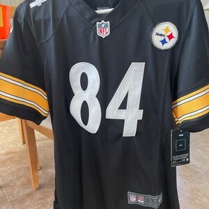 Kids Black Steelers Jersey